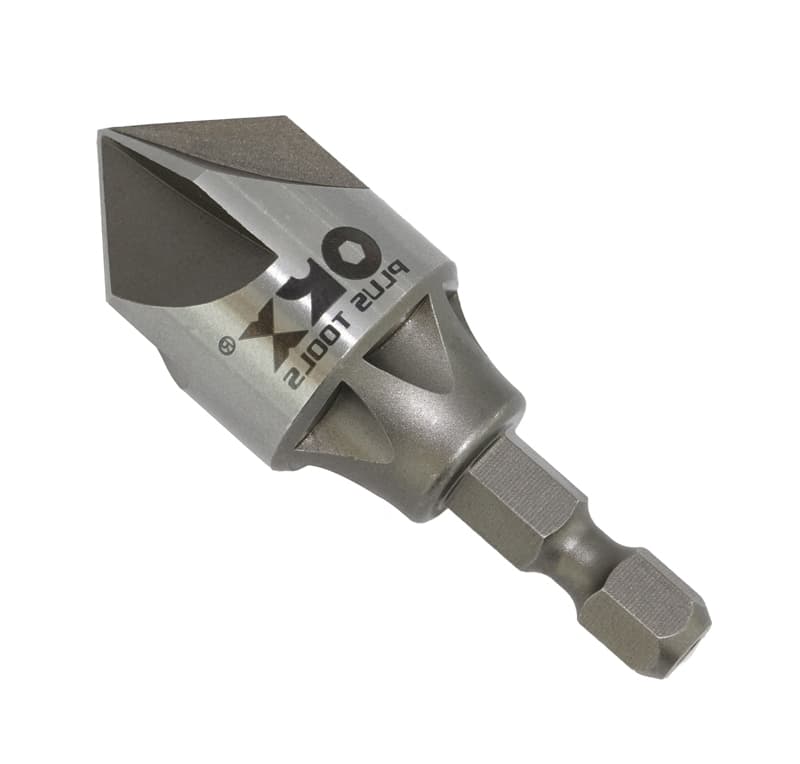HOMEMAXS Heavy Duty Deburring Chamfer Tool For Metal Practical Fast Shank Deburr Drill Bit Chamfer Tool